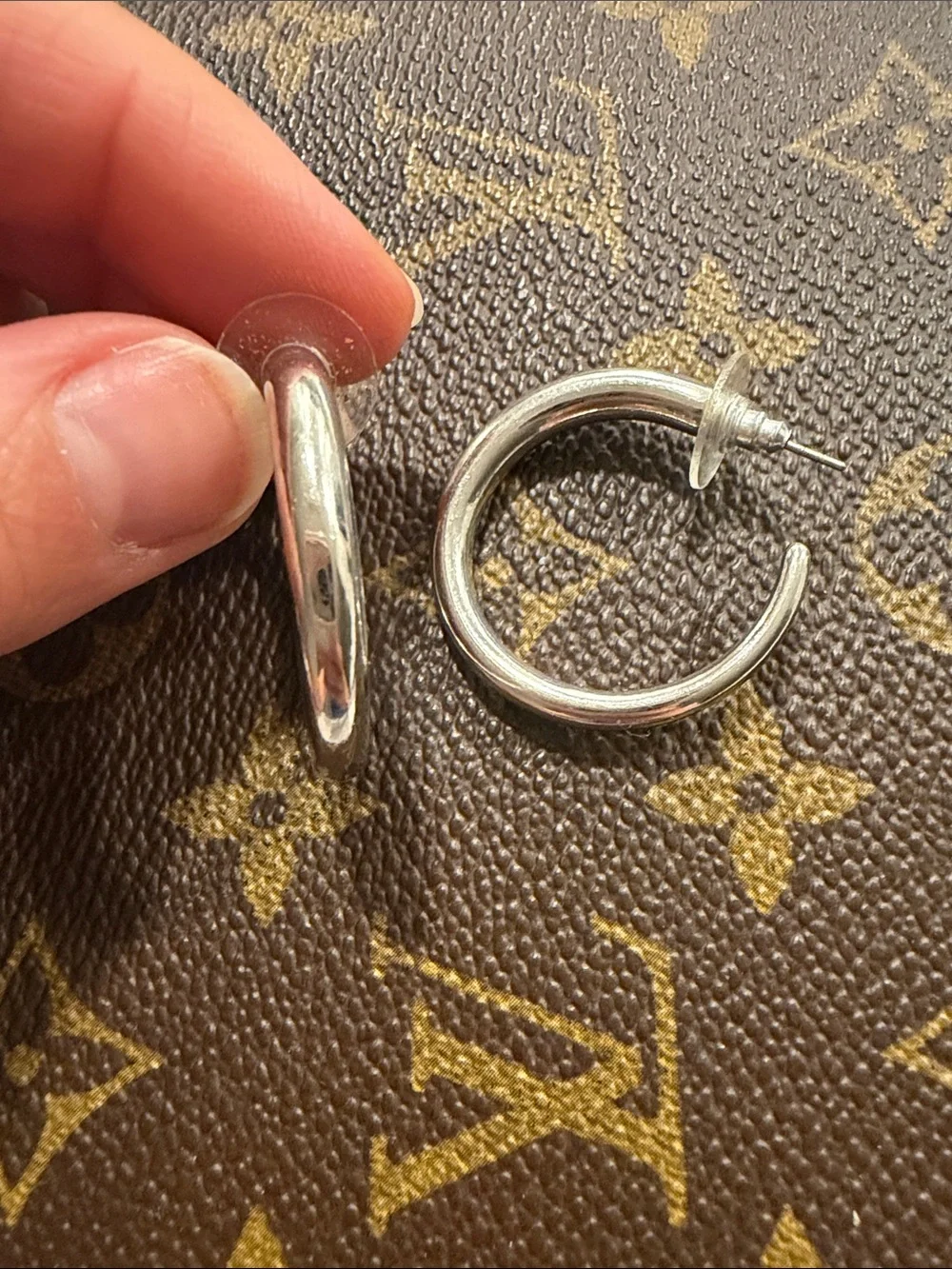 Silver Hoop Earrings - Classic Everyday Hoops